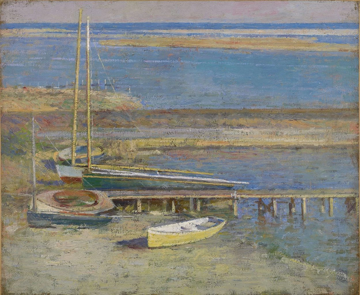 Barche all'approdo, 1894 - The Colby College Museum of Art, Waterville